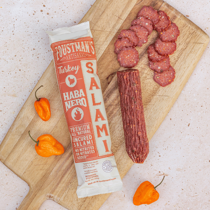 TURKEY HABANERO | ALL-NATURAL UNCURED SALAMI