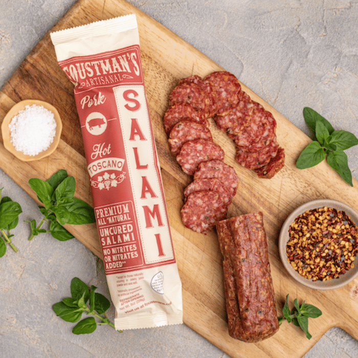 PORK HOT TOSCANO | ALL-NATURAL UNCURED SALAMI