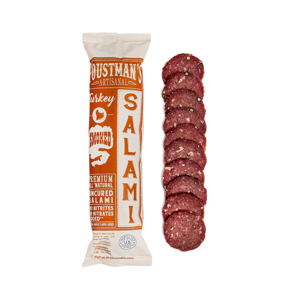 TURKEY SMOKED | ALL-NATURAL UNCURED SALAMI