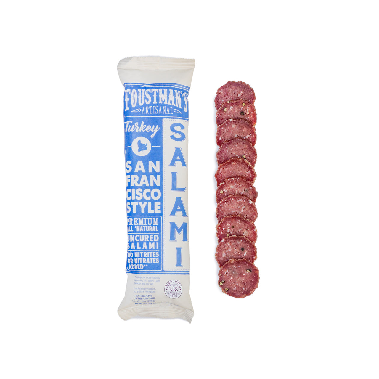 TURKEY SAN FRANCISCO STYLE | ALL-NATURAL UNCURED SALAMI