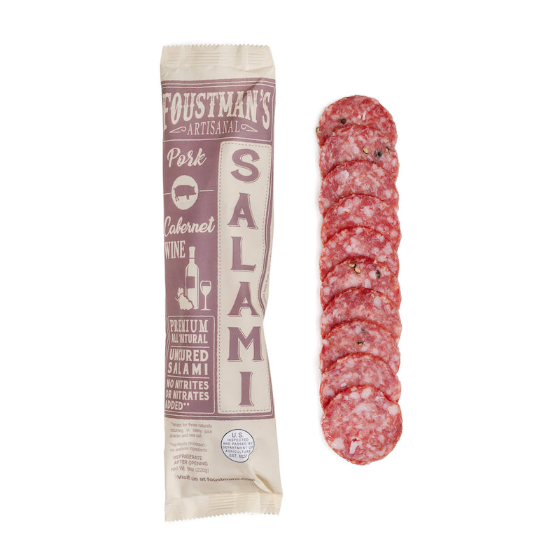 PORK CABERNET WINE | ALL-NATURAL UNCURED SALAMI