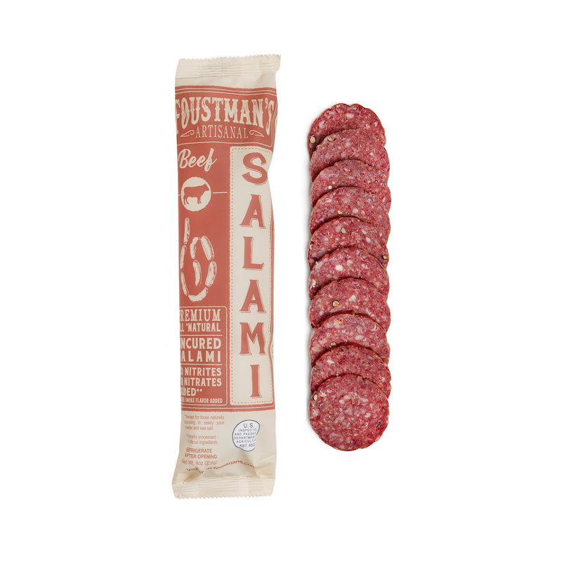 BEEF SALAMI ORIGINAL | ALL-NATURAL UNCURED SALAMI