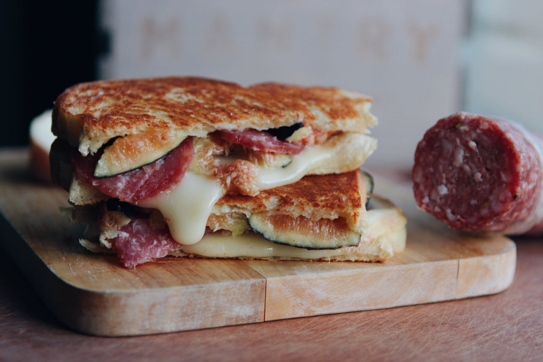 Salami & Fig Grilled Cheese