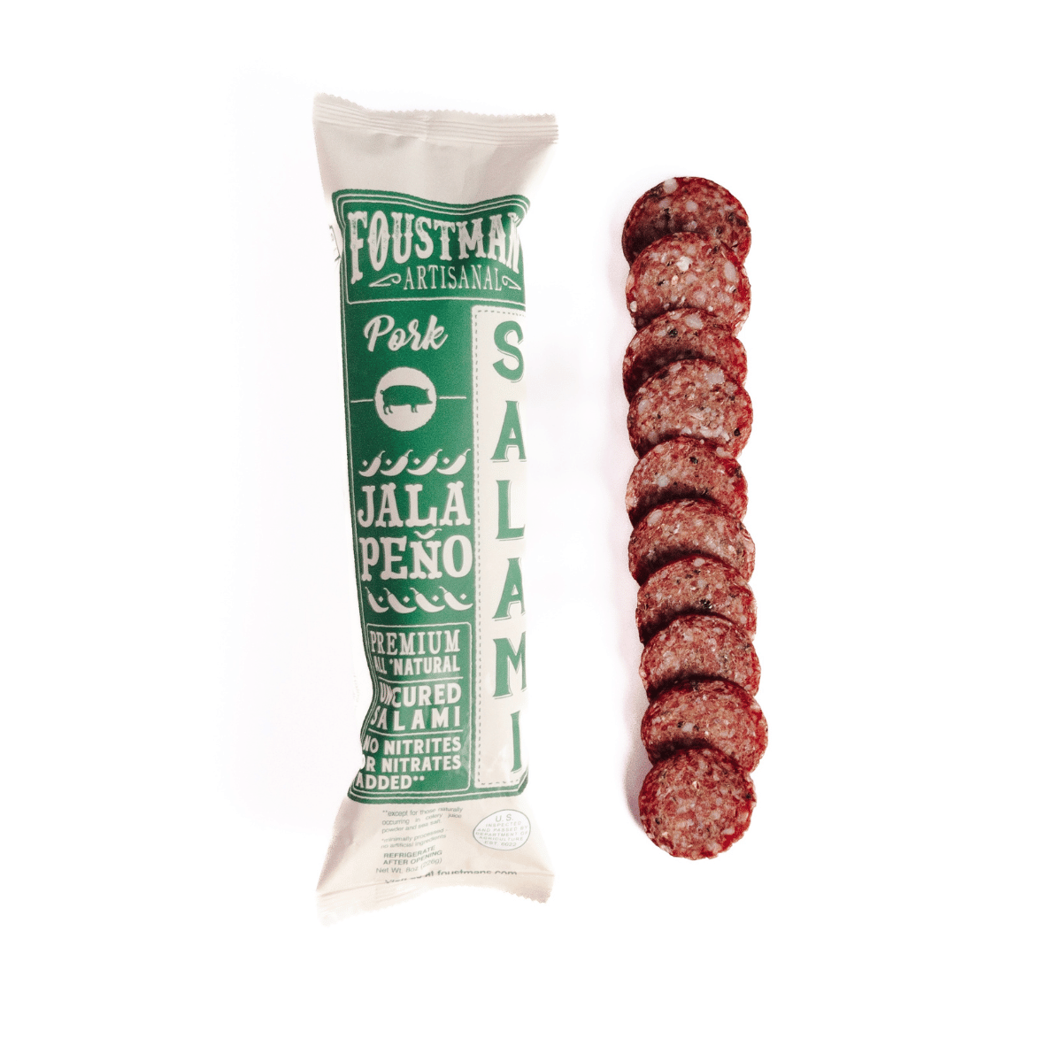 PORK JALAPENO | ALL-NATURAL UNCURED SALAMI