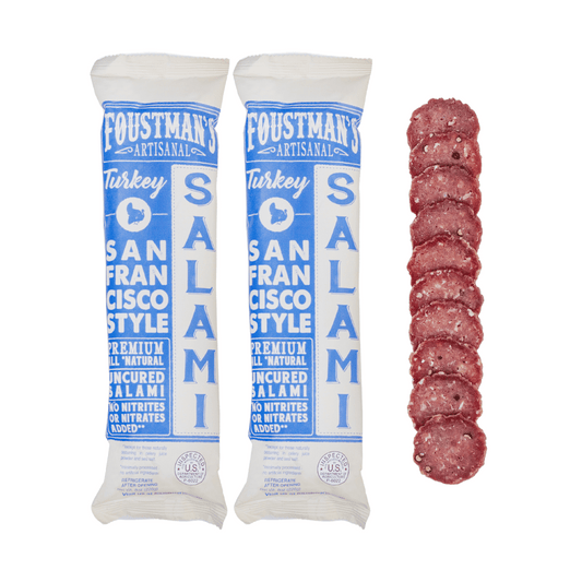 TURKEY SAN FRANCISCO STYLE (2-Pack) | ALL-NATURAL UNCURED SALAMI