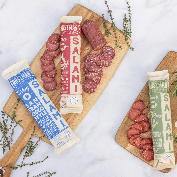 TURKEY SAN FRANCISCO STYLE (2-Pack) | ALL-NATURAL UNCURED SALAMI