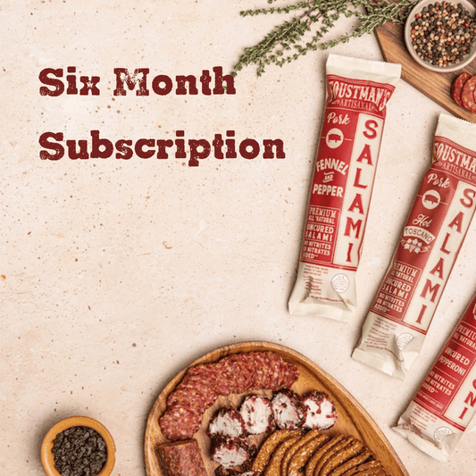 6 MONTH SUBSCRIPTION | ALL-NATURAL UNCURED SALAMI
