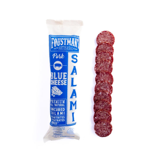 PORK BLUE CHEESE | ALL-NATURAL UNCURED SALAMI