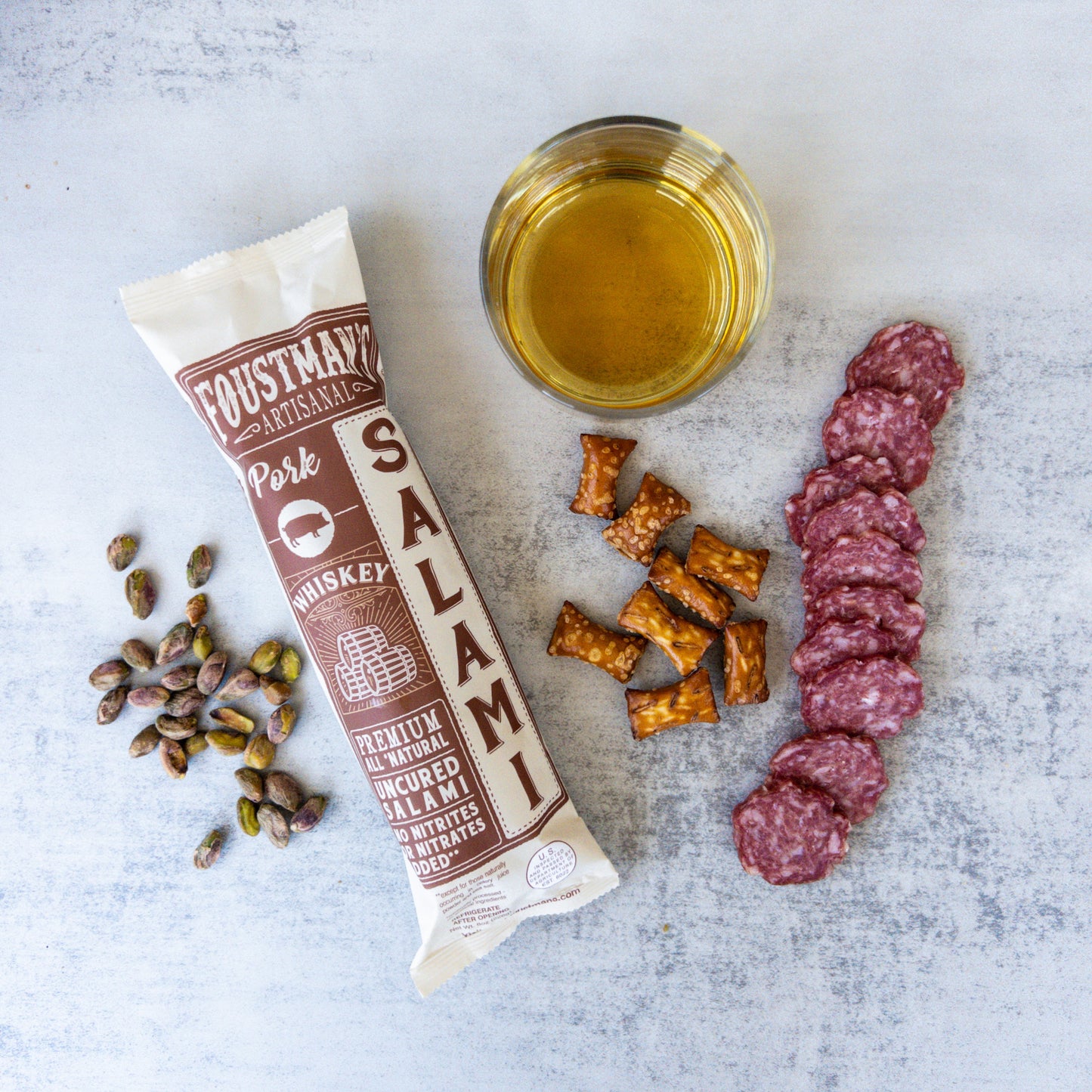 PORK WHISKEY | ALL-NATURAL UNCURED SALAMI