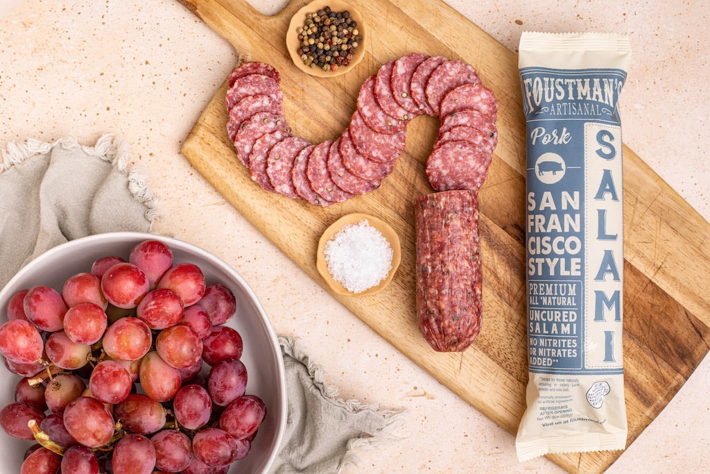 Foustman's Salami Artisanal, Uncured & NitrateFree (15 Flavors)